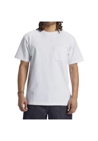 Podkoszulek DC Shoes 1994 Short Sleeve Knit, Mężczyźni. Kolor: biały. Materiał: materiał, bawełna