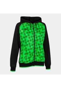 Bluza do piłki nożnej damska Joma Supernova III rozpinana. Kolor: niebieski, czarny, zielony, wielokolorowy. Sport: piłka nożna