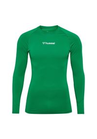 Dżersej z długim rękawem Hummel BL Performance. Kolor: zielony. Materiał: jersey. Długość rękawa: długi rękaw. Długość: długie. Sport: koszykówka #1