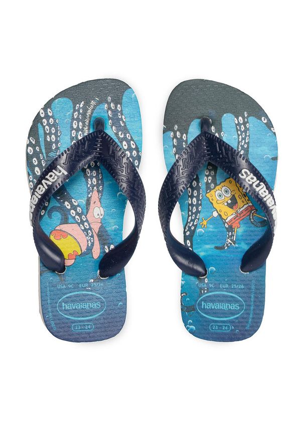 Japonki Havaianas. Kolor: niebieski