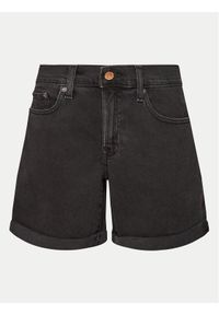 GAP - Gap Szorty jeansowe 570596-03 Czarny Regular Fit. Kolor: czarny. Materiał: bawełna #1