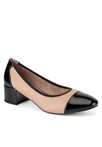 Clara Barson Czółenka WS24030-01 Beżowy. Kolor: beżowy. Materiał: materiał, syntetyk