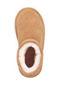 EMU Australia - Emu Australia - Botki dziecięce Wallaby Mini CHES. Nosek buta: okrągły. Kolor: brązowy. Materiał: wełna. Szerokość cholewki: normalna #2