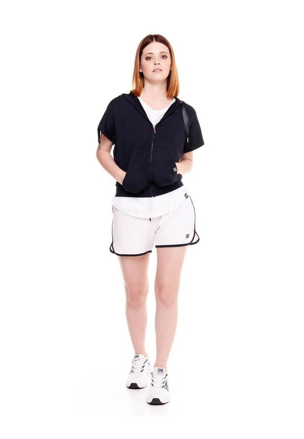 LEONE 1947 APPAREL - Bluza damska w kolorze czarno-białym. Kolor: czarny. Materiał: tkanina