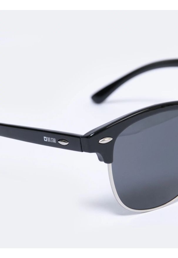 Big-Star - Okulary przeciwsłoneczne unisex czarne Kolen 906. Kolor: czarny