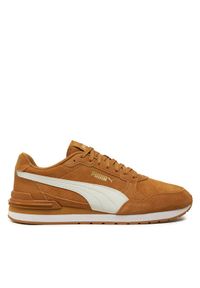 Puma Sneakersy ST Runner v4 SD 399665 04 Brązowy. Kolor: brązowy. Materiał: skóra