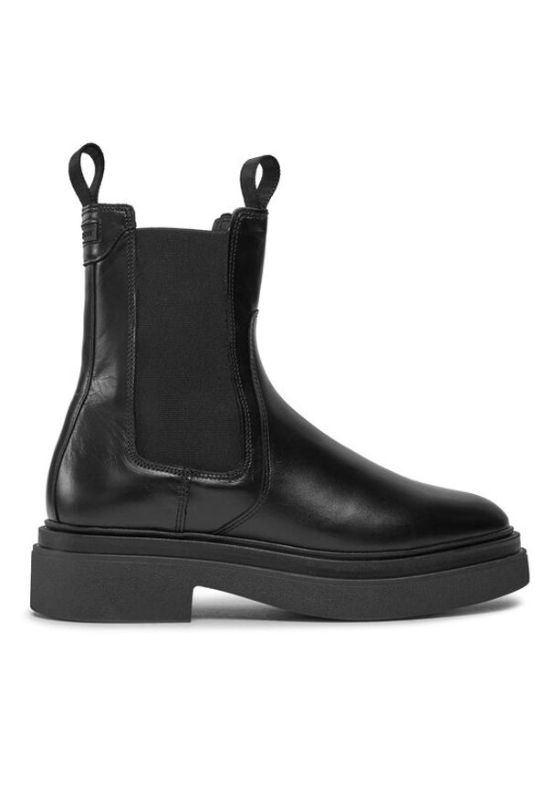 GANT - Gant Sztyblety Zandrin Chelsea Boot 27551400 Czarny. Kolor: czarny. Materiał: skóra