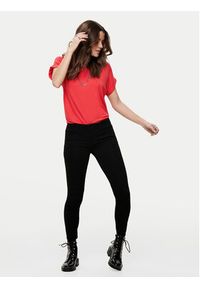 only - ONLY T-Shirt Moster 15106662 Czerwony Regular Fit. Kolor: czerwony. Materiał: wiskoza #2