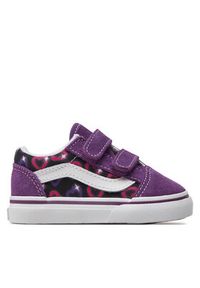 Vans Tenisówki Old Skool V VN000CRWBJD1 Fioletowy. Kolor: fioletowy