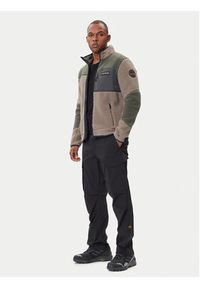 Napapijri Polar Yupik NP0A4GNT Zielony Regular Fit. Kolor: zielony. Materiał: syntetyk