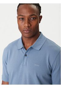 BOSS Polo Pallas 50468362 Niebieski Regular Fit. Typ kołnierza: polo. Kolor: niebieski. Materiał: bawełna #2