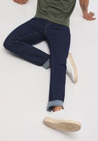 Mustang - Męskie Spodnie Jeansowe MUSTANG Vegas Slim Denim Blue 1014246 5000 940 #4