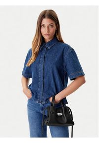 DKNY Torebka R52DAK44 Czarny. Kolor: czarny. Materiał: skórzane #5