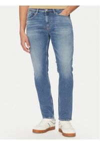 Tommy Jeans Jeansy Austin DM0DM20987 Niebieski Slim Fit. Kolor: niebieski