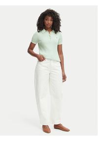 TOMMY HILFIGER - Tommy Hilfiger Sweter WW0WW41474 Zielony Regular Fit. Kolor: zielony. Materiał: bawełna #2