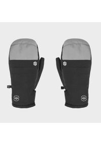 Rękawice do sportów zimowych unisex SIROKO Pitztal. Kolor: czarny, szary, wielokolorowy. Technologia: Thinsulate. Sezon: zima. Sport: snowboard, narciarstwo