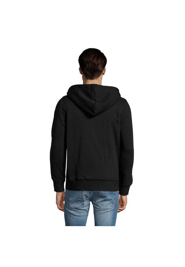 SOL'S - Kurtka Dla Dorosłych Unisex Sherpa Zapinana Na Zamek Błyskawiczny. Kolor: czarny. Sport: turystyka piesza