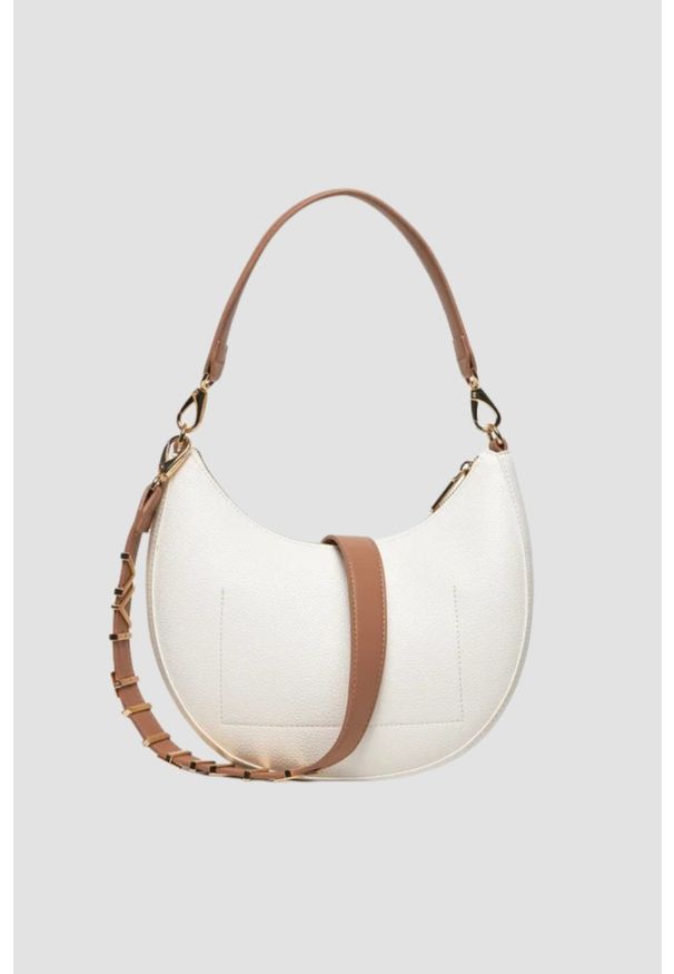 Valentino by Mario Valentino - VALENTINO Biała torebka księżyc Alexia Hobo Bag. Kolor: biały