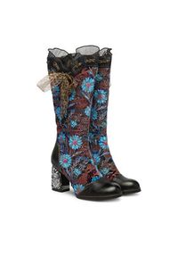 Laura Vita Kozaki Kinoao 45 Czarny. Kolor: czarny. Materiał: skóra #2