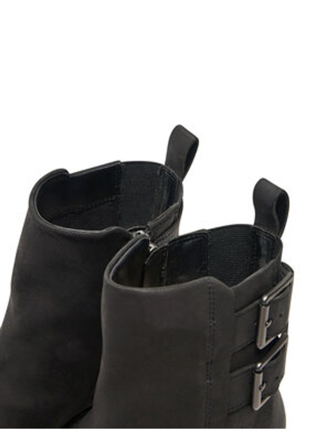 Clarks Botki Orinoco 2 Bay 26178858 Czarny. Kolor: czarny. Materiał: skóra