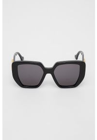 Gucci okulary przeciwsłoneczne damskie kolor czarny. Kolor: czarny #5