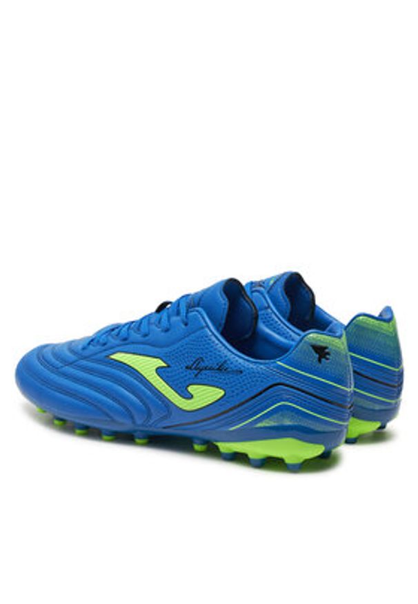 Joma Buty do piłki nożnej Aguila AG AGUW2404AG Niebieski. Kolor: niebieski. Materiał: skóra