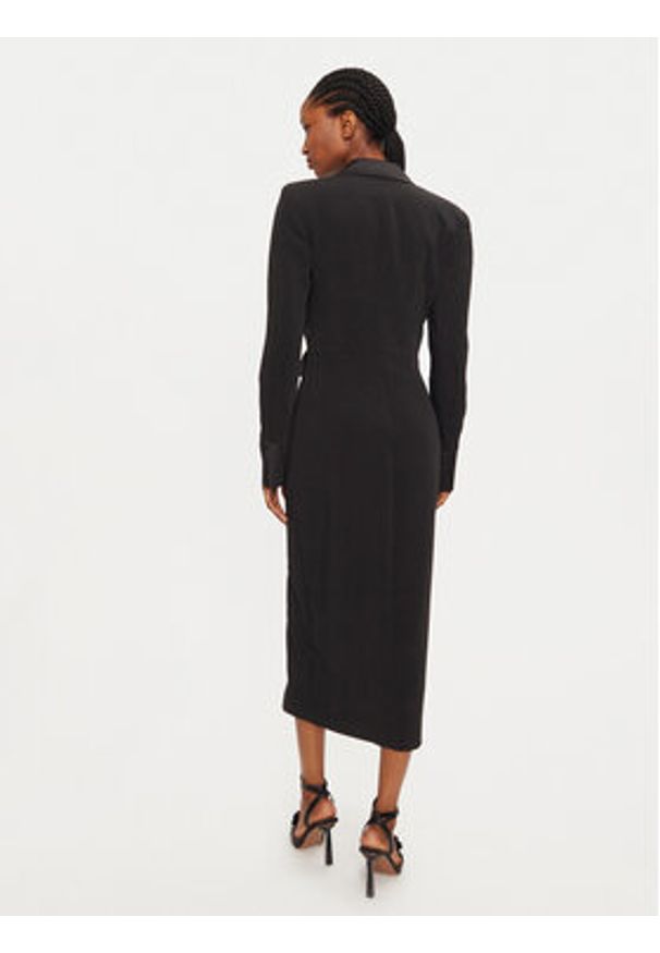 Babylon Sukienka koktajlowa E00725 Czarny Regular Fit. Kolor: czarny. Materiał: wiskoza. Styl: wizytowy