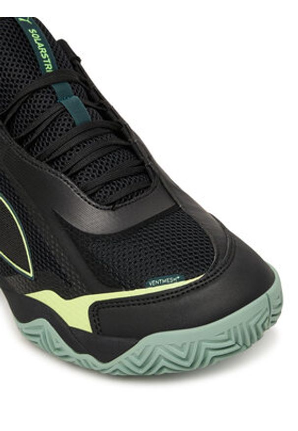 Puma Buty halowe Solarstrike 4 108446 01 Czarny. Kolor: czarny. Materiał: materiał