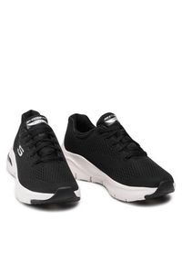 skechers - Skechers Sneakersy Arch Fit 149057/BKW Czarny. Kolor: czarny. Materiał: materiał #3