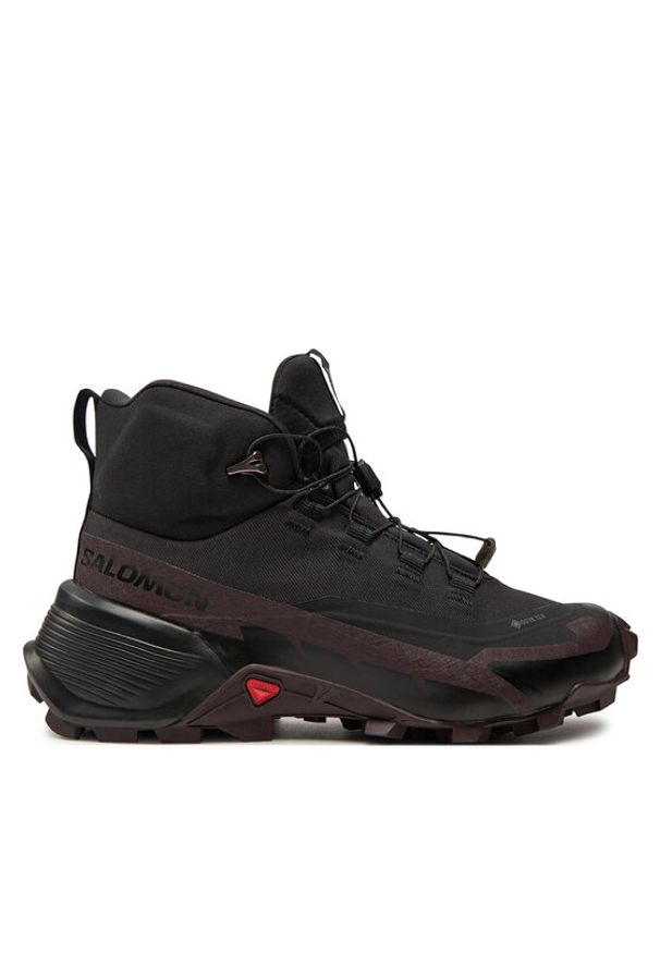 salomon - Salomon Trekkingi Cross Hike Mid Gtx 2 W GORE-TEX L41731000 Czarny. Kolor: czarny. Materiał: materiał