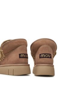 Mou Śniegowce Eskimo Bounce Sneaker FW531009A Beżowy. Kolor: beżowy. Materiał: skóra #5