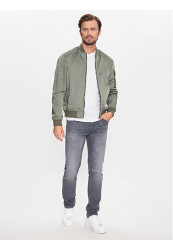 Pepe Jeans Jeansy PM206323UG4 Szary Skinny Fit. Kolor: szary
