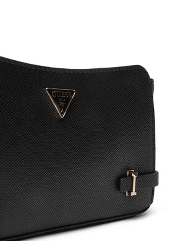 Guess Torebka 175653 Czarny. Kolor: czarny. Materiał: skórzane