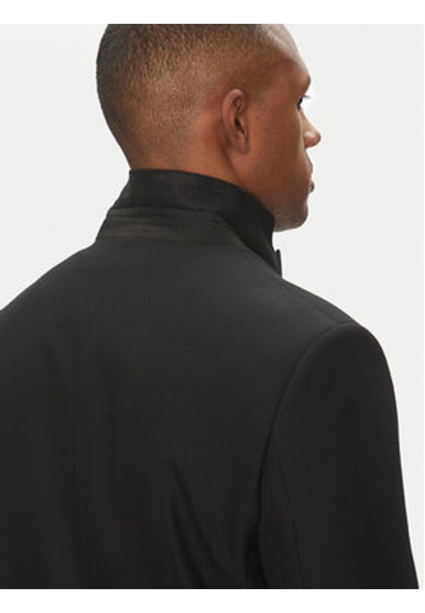 Versace Jeans Couture Marynarka 78GAQ704 Czarny Slim Fit. Kolor: czarny. Materiał: syntetyk