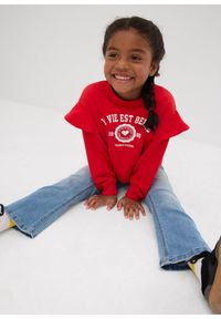 bonprix - Dżinsy bootcut ze średnim stanem. Kolor: niebieski #3