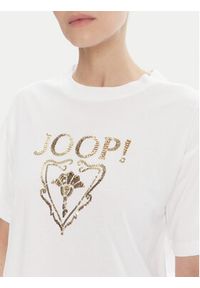 JOOP! T-Shirt 58 253JE58Tomma 30047768 Biały Regular Fit. Kolor: biały. Materiał: bawełna