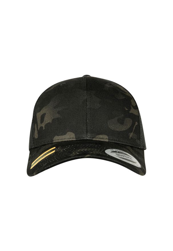 Urban Classics - Czapka urban classic retro multicam®. Kolor: czarny. Styl: retro