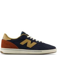 Buty męskie New Balance Numeric NM440BWT – granatowe. Kolor: niebieski. Materiał: dresówka, skóra, syntetyk, guma, materiał. Szerokość cholewki: normalna. Sport: skateboard