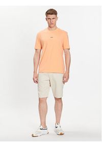 BOSS - Boss T-Shirt Tchup 50473278 Pomarańczowy Relaxed Fit. Kolor: pomarańczowy. Materiał: bawełna #3