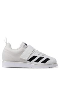 Adidas - adidas Buty Powerlift 4 GZ5871 Biały. Kolor: biały. Materiał: materiał #3