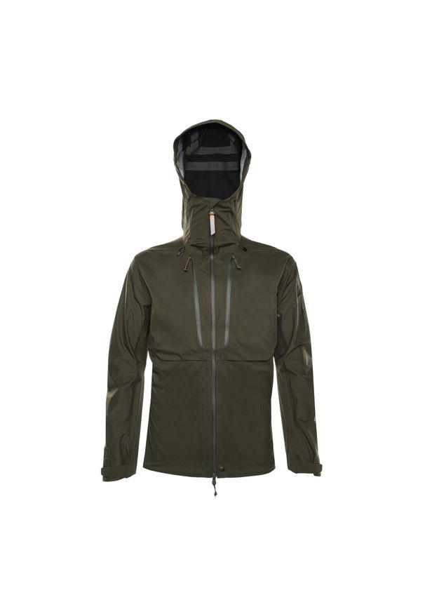 Kurtka przeciwdeszczowa męska Fjällräven Keb Eco-Shell. Kolor: zielony