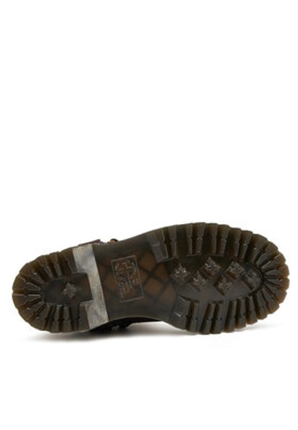 Dr. Martens Botki Anistone Tall Leather Biker31901201 Brązowy. Kolor: brązowy. Materiał: skóra
