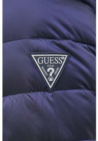Guess kurtka puchowa męska kolor granatowy przejściowa. Kolor: niebieski. Materiał: puch #2