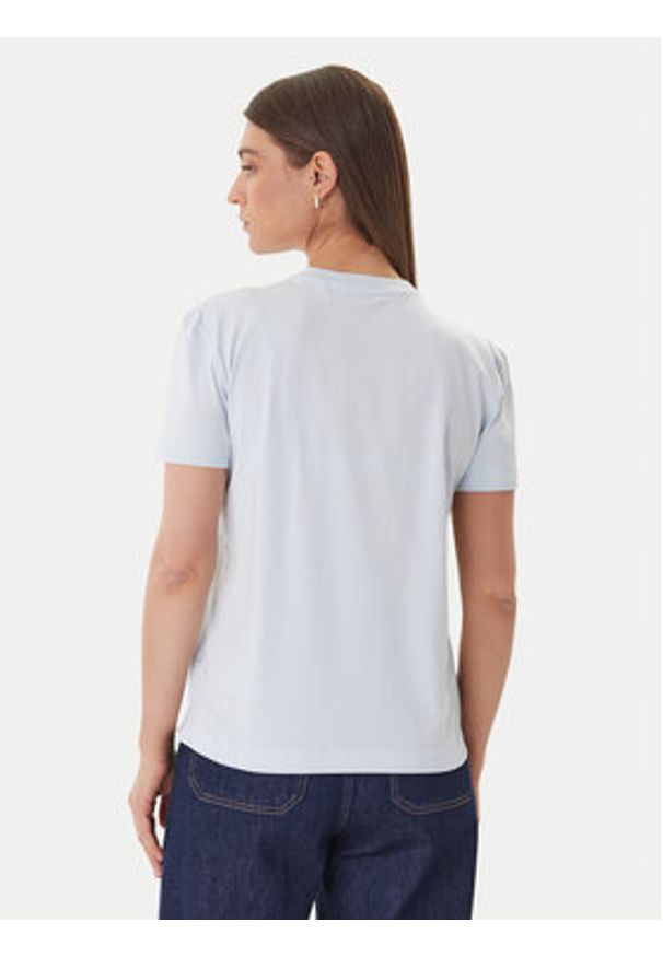 Guess T-Shirt W6GI27 K3160 Niebieski Regular Fit. Kolor: niebieski. Materiał: bawełna
