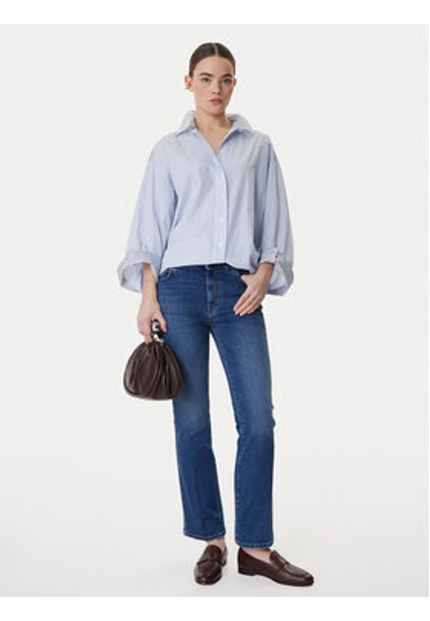 Weekend Max Mara Jeansy Rapallo 2615181071 Niebieski Skinny Fit. Kolor: niebieski