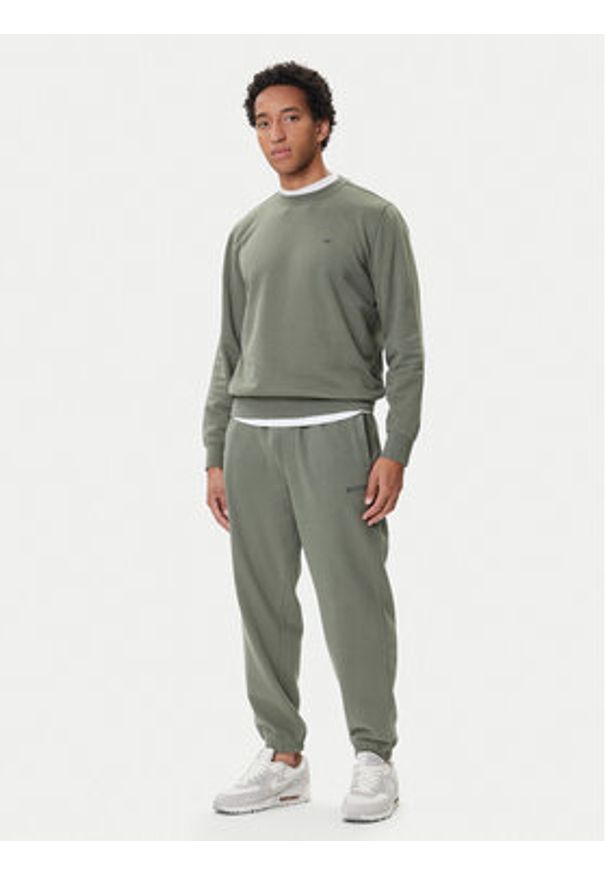 Mustang Bluza Clio 1016963 Zielony Regular Fit. Kolor: zielony. Materiał: bawełna