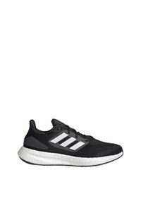 Adidas - Buty do biegania adidas Pureboost 22. Kolor: czarny, szary, wielokolorowy. Materiał: materiał