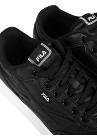 Fila Sneakersy "Sevaro" | FFM0217 | Mężczyzna | Czarny. Nosek buta: okrągły. Kolor: czarny. Materiał: skóra. Wzór: aplikacja, nadruk #3