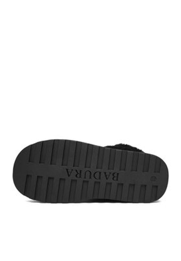 Badura Śniegowce C-IZI-TS6294-01 Czarny. Kolor: czarny. Materiał: skóra, zamsz