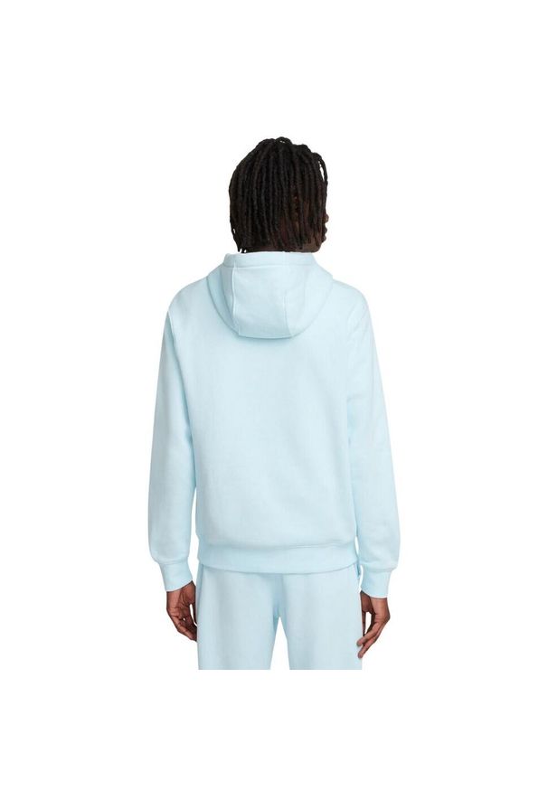 Nike - Bluza Z Polaru Dla Dorosłych Unisex Sportswear Club. Kolor: niebieski. Materiał: polar
